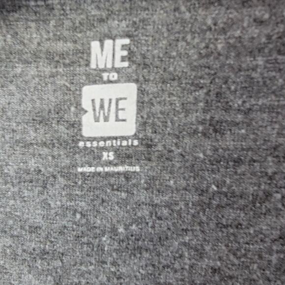 We The Free Womens Charcoal Gray V-Neck Basic Tee Size XS - Picture 3 of 7